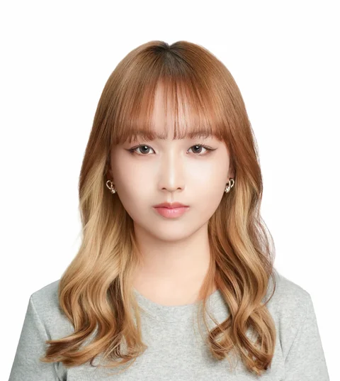 白富美韓式證件照真人拍攝作品 2
