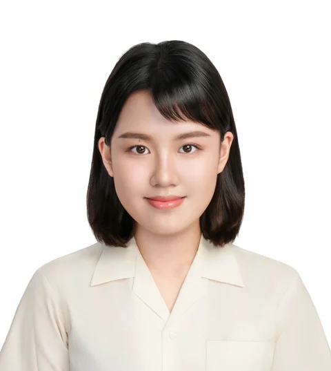白富美韓式證件照真人拍攝作品 4