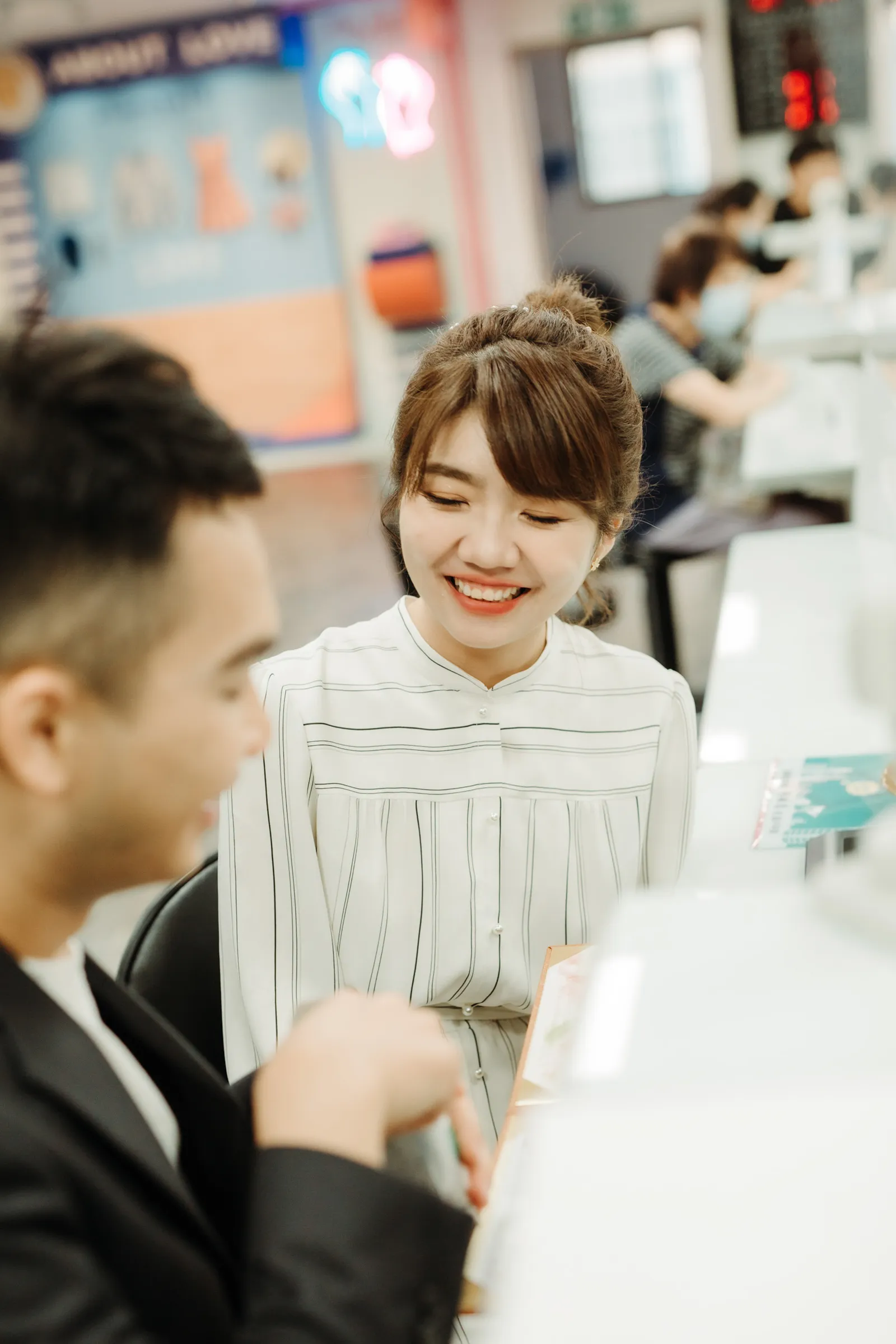 登記現場的互動紀錄，結婚登記作品 01 第 35 張
