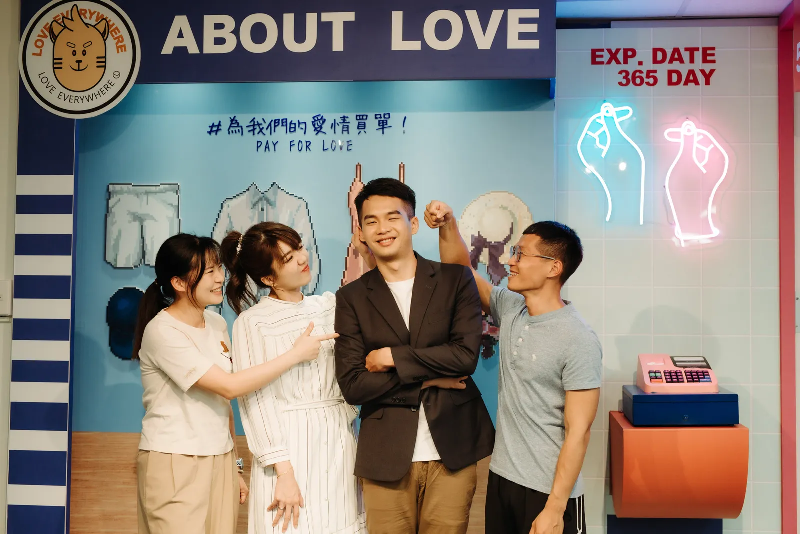 主題合照區的合照與互動，結婚登記作品 01 第 57 張