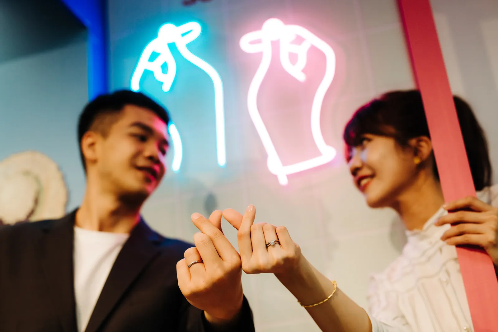主題合照區的合照與互動，結婚登記作品 01 第 65 張