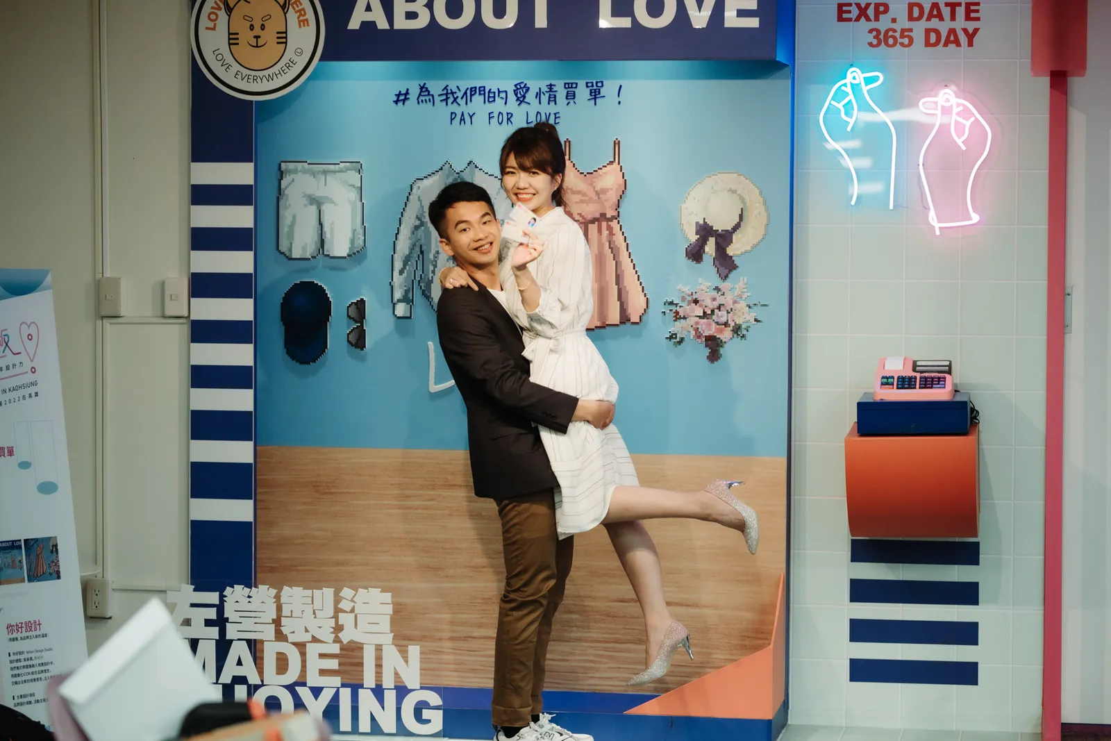 主題合照區的合照與互動，結婚登記作品 01 第 80 張