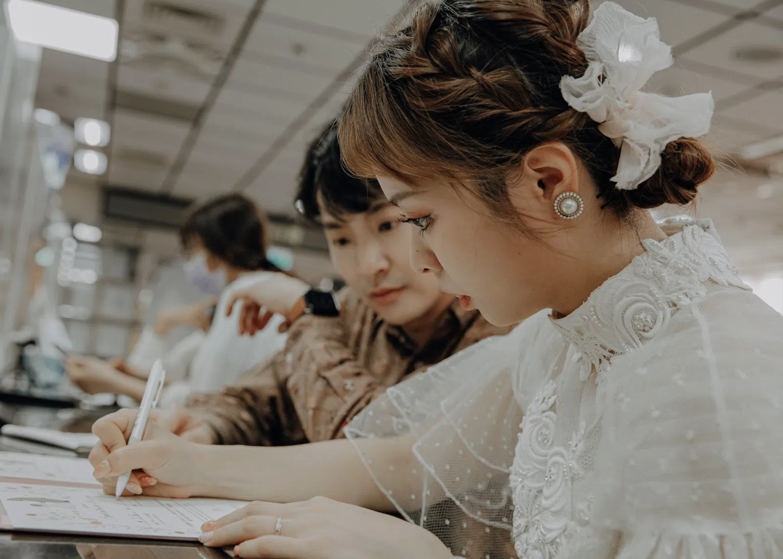 新人在登記現場的紀錄，結婚登記作品 02 第 10 張