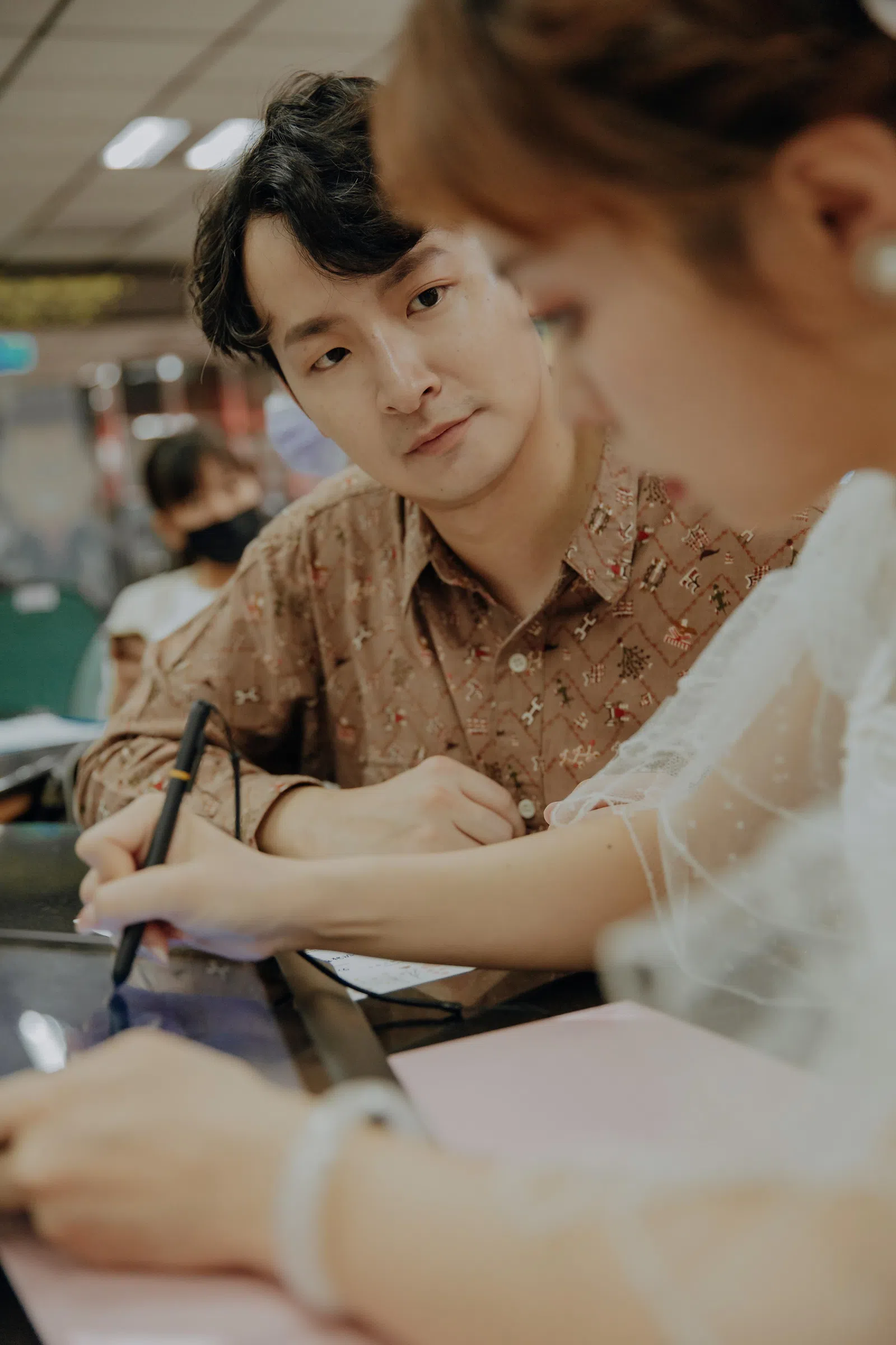 新人在登記現場的紀錄，結婚登記作品 02 第 17 張