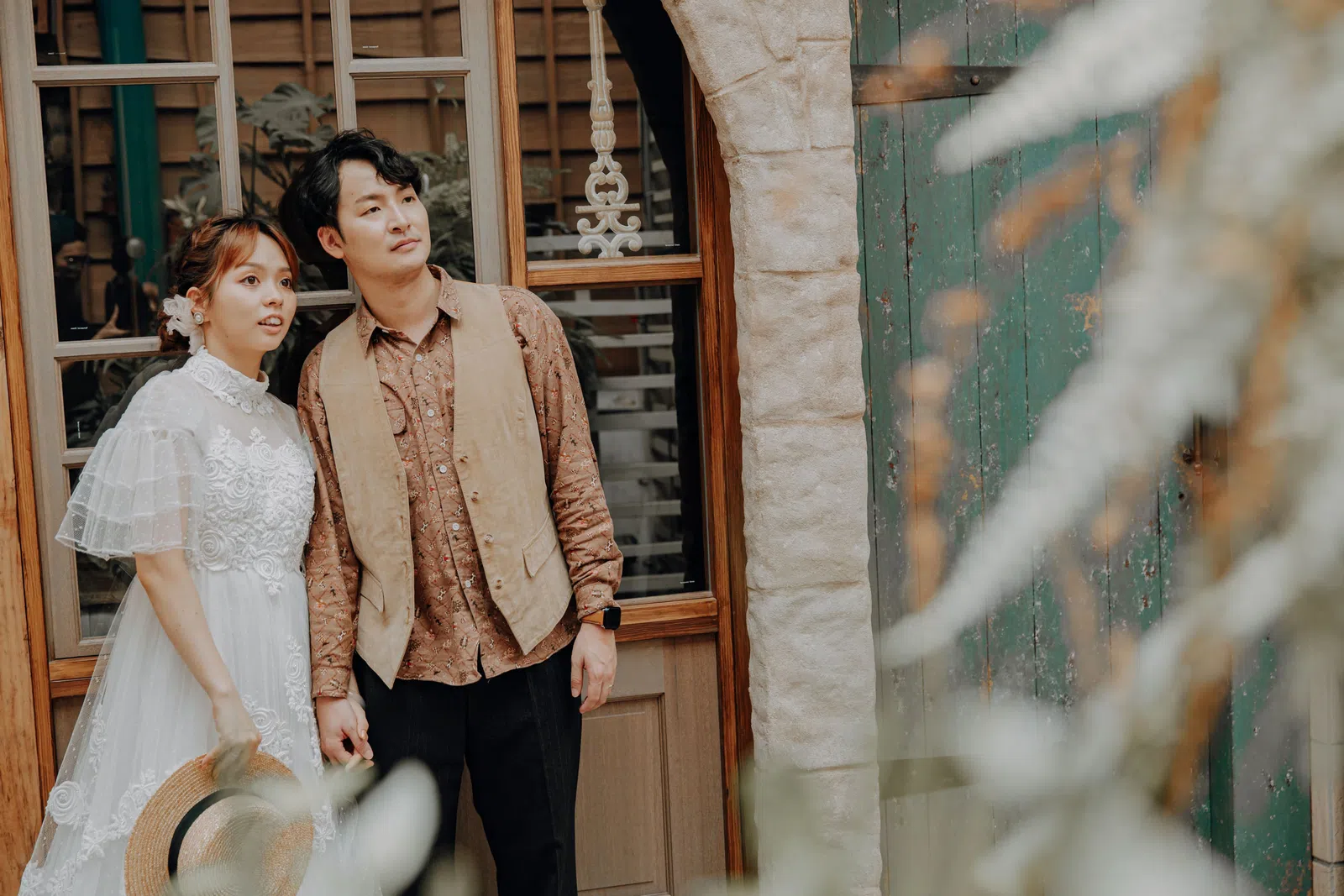 新人在街景與小吃店的生活寫真，結婚登記作品 02 第 116 張