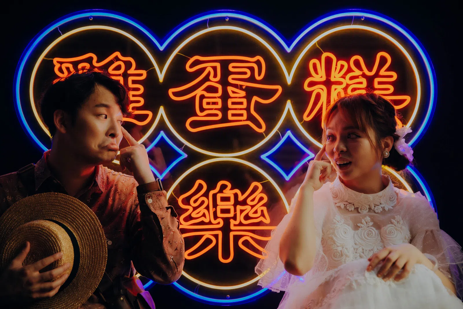 新人在街景與小吃店的生活寫真，結婚登記作品 02 第 129 張