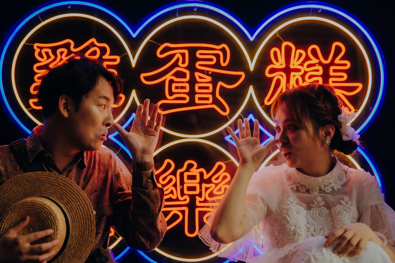 新人在街景與小吃店的生活寫真，結婚登記作品 02 第 130 張
