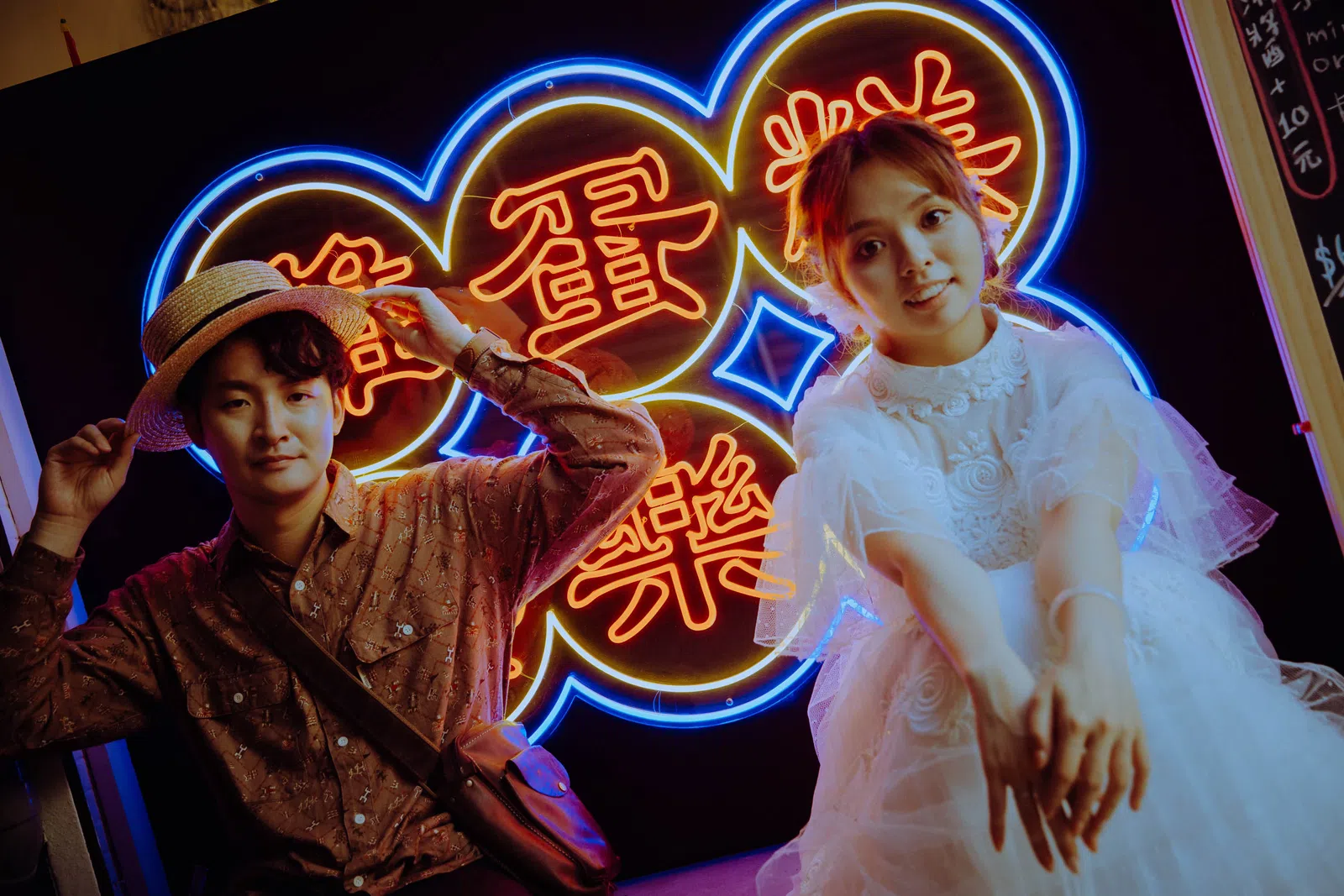 新人在街景與小吃店的生活寫真，結婚登記作品 02 第 137 張
