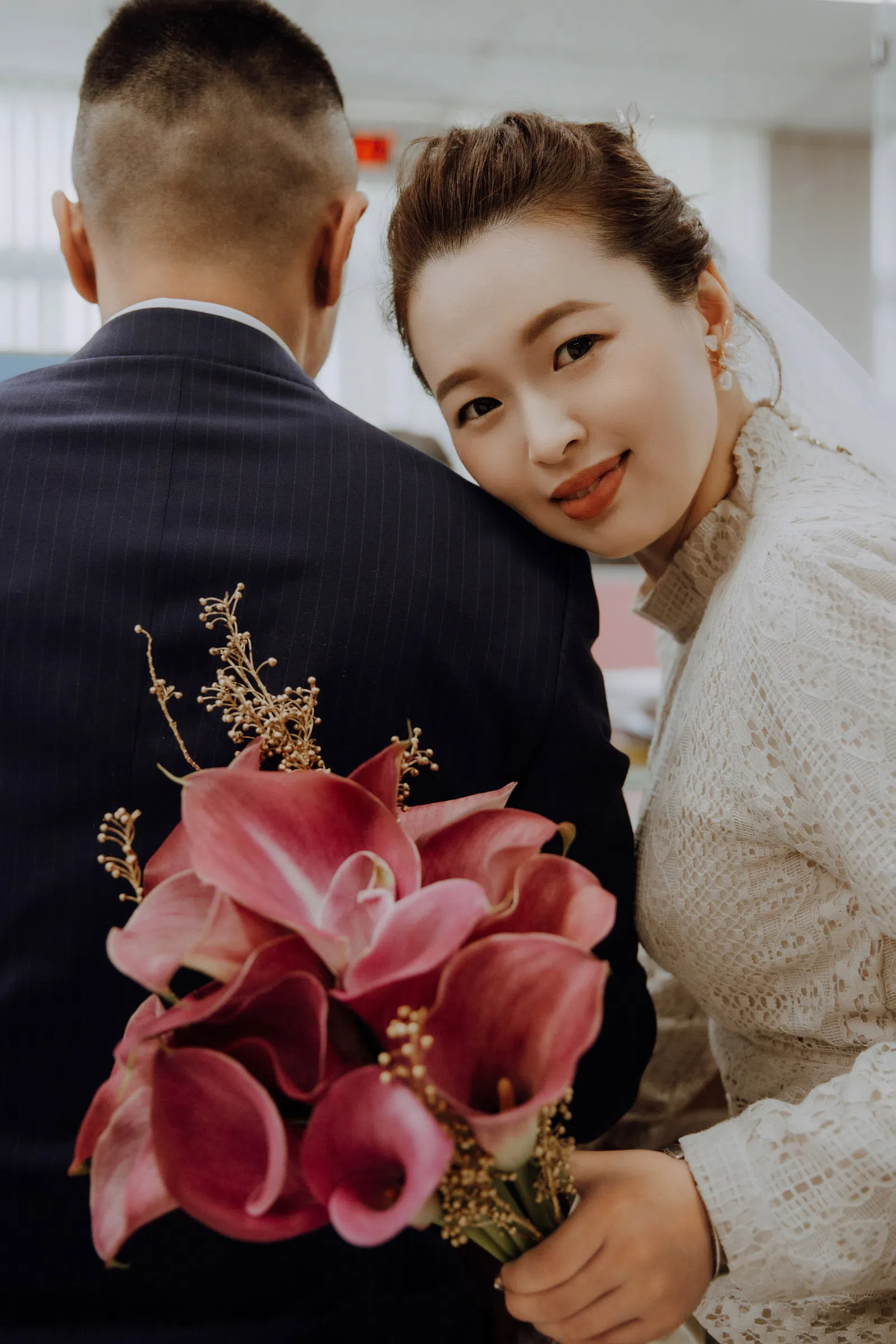 登記現場的互動紀錄，結婚登記作品 03 第 9 張