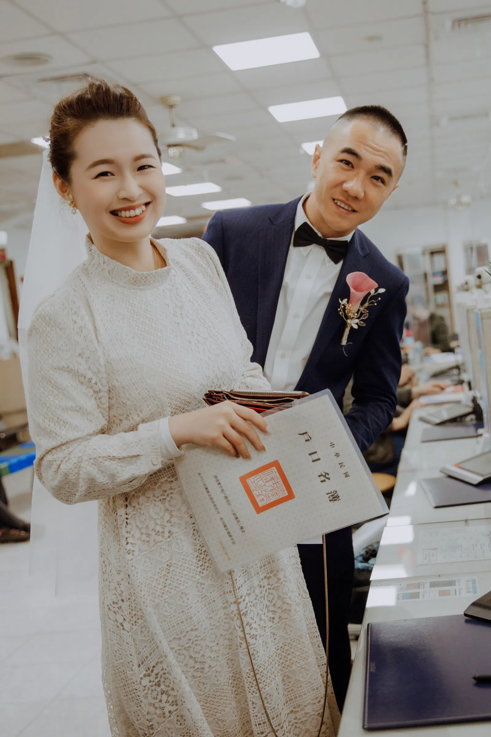 新人與親友的登記紀錄，結婚登記作品 03 第 12 張