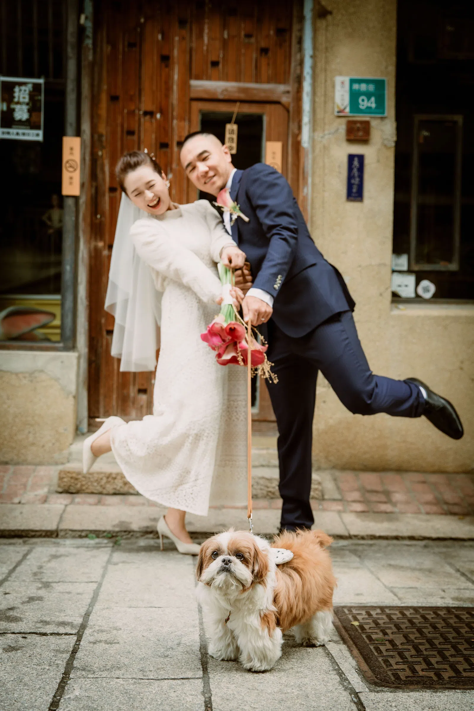 新人在街巷散步與生活寫真，結婚登記作品 03 第 27 張