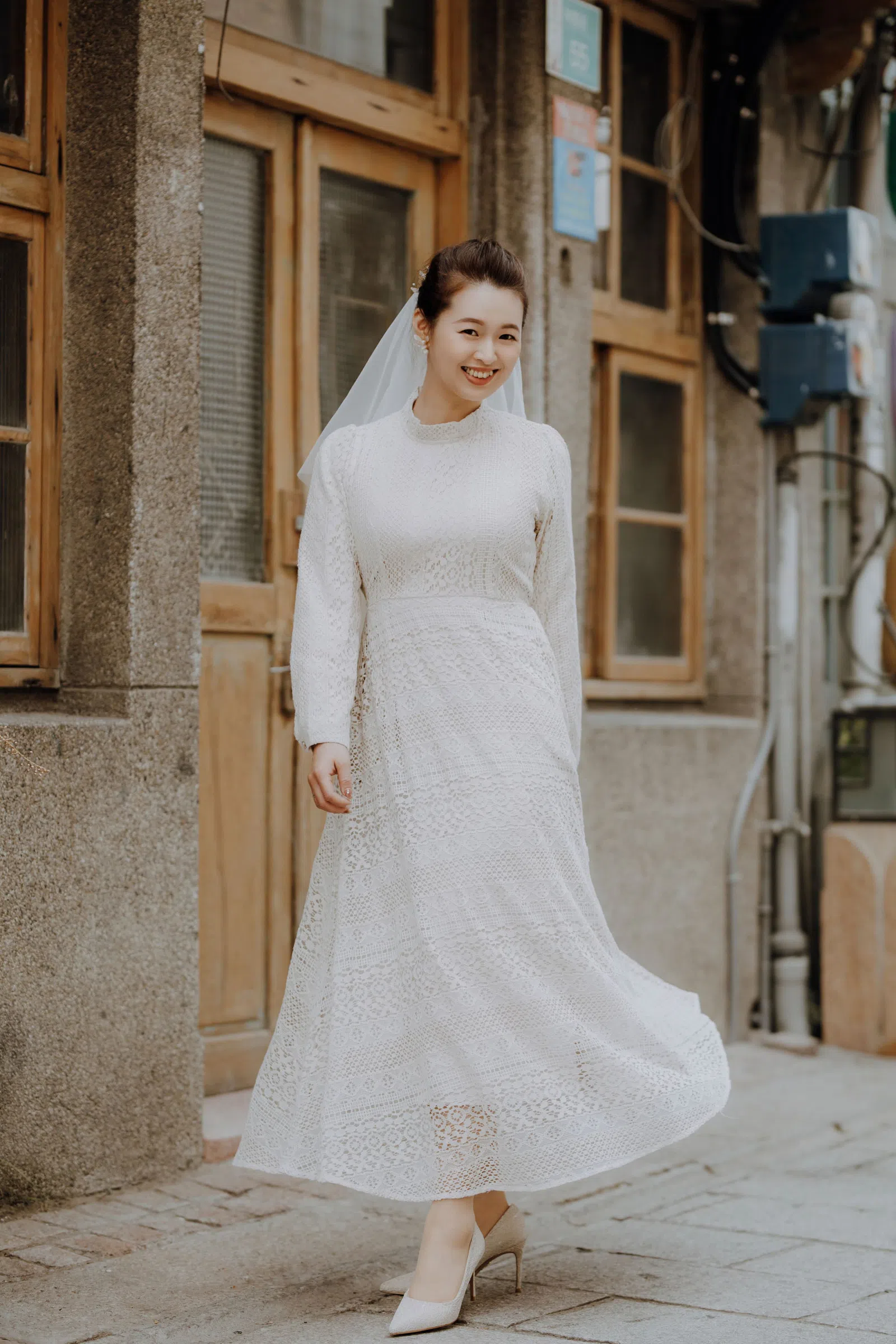 新人在街巷散步與生活寫真，結婚登記作品 03 第 32 張