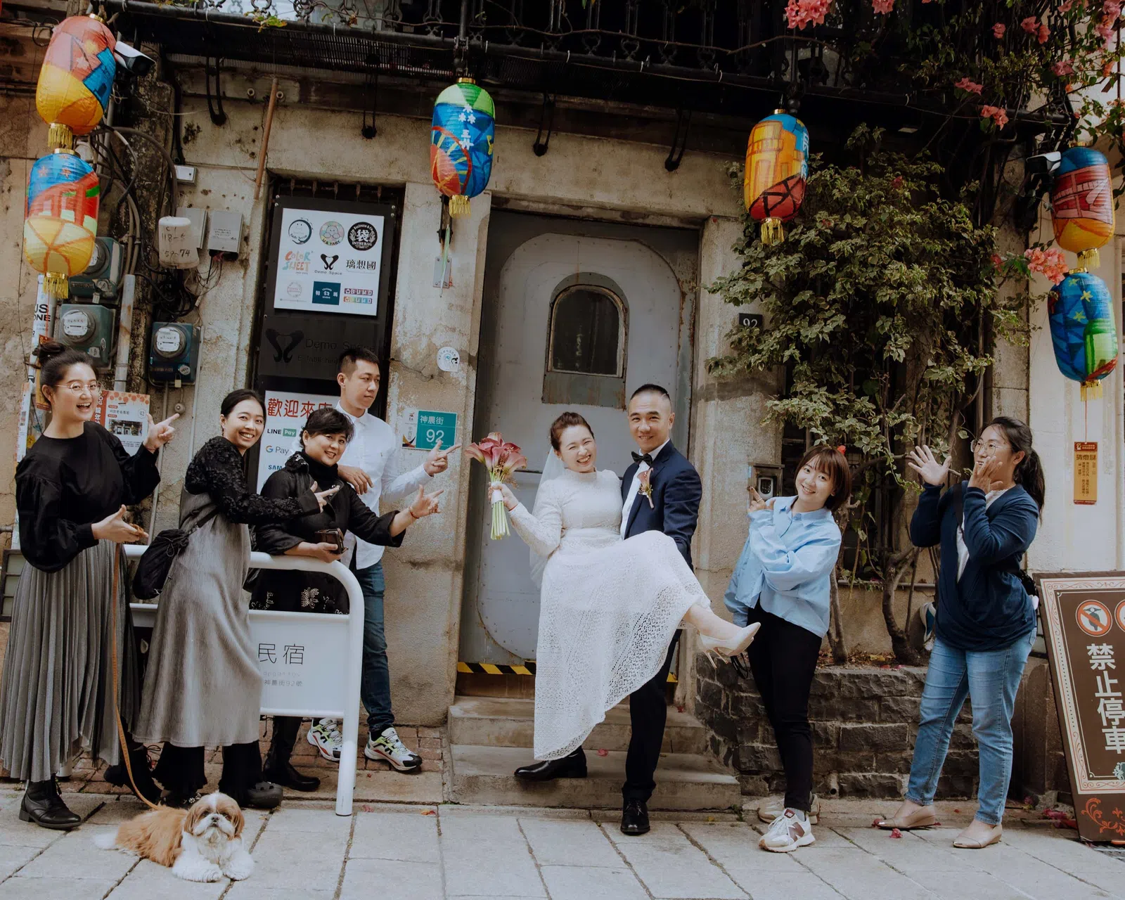 新人在街巷散步與生活寫真，結婚登記作品 03 第 46 張